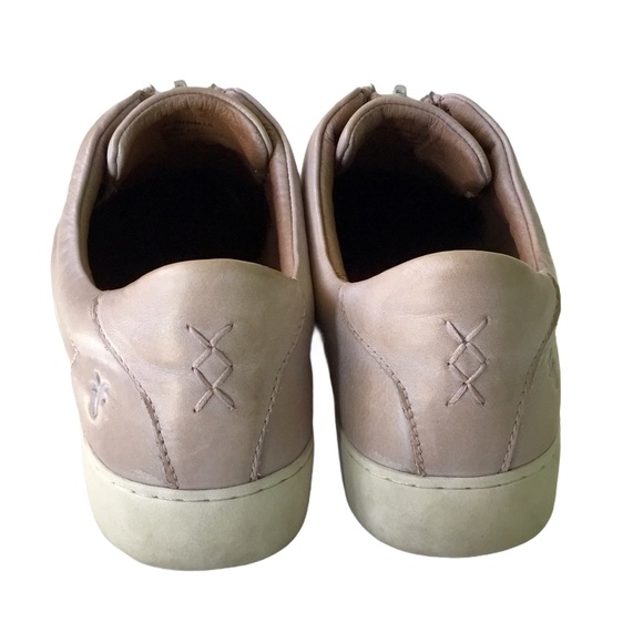 Frye Moto-Inspired Low-Top Leather Sneaker - Picture 3 of 7